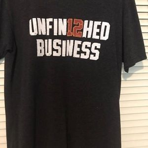 Tom Brady TB12 NFL Tampa Bay Buccaneers Unfinished Business T-Shirt